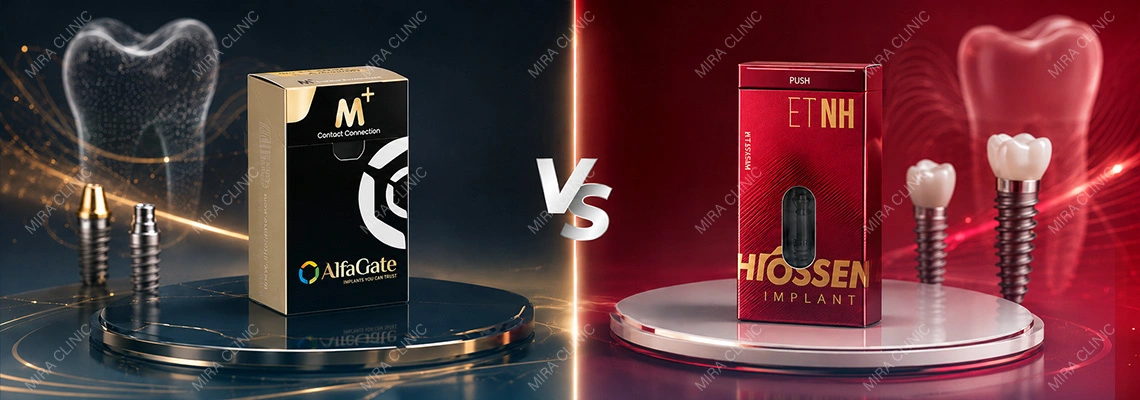 Alfa Gate M+ vs Hiossen Implants: Price, Differences, and Which to Choose