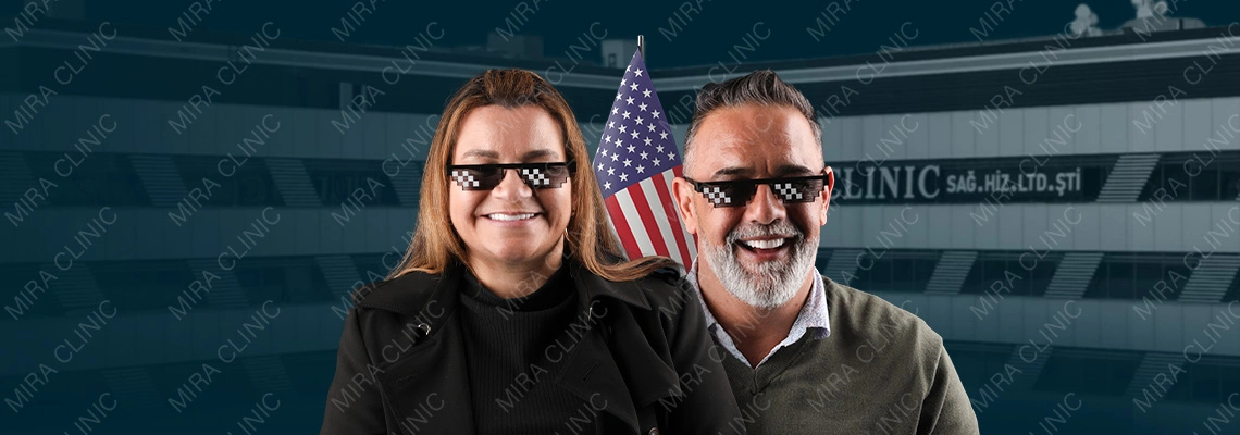 تجارب المرضى مع ابتسامة هوليود في تركيا – رحلة سيباستيان وياسمين من فلوريدا إلى ميرا كلينيك في إسطنبول