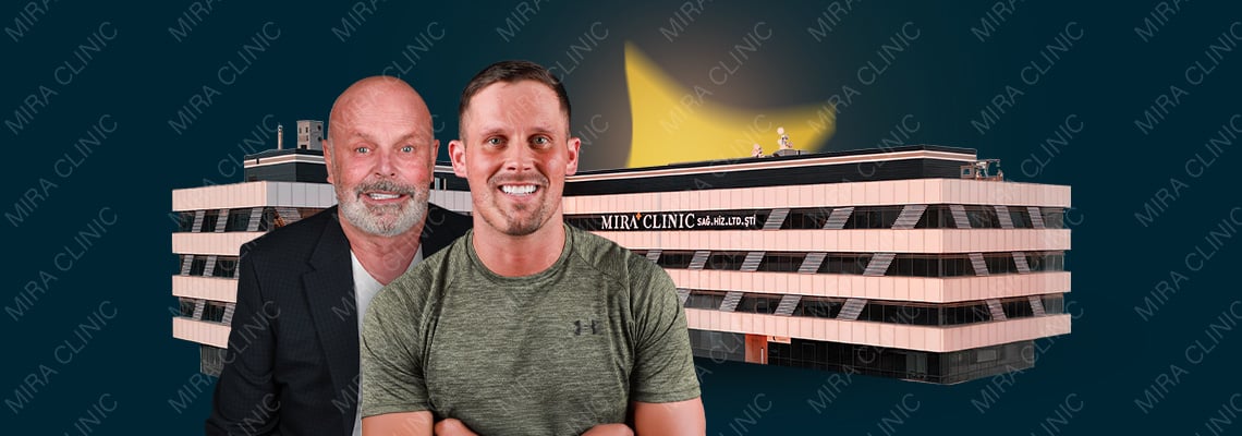 Семейный Hollywood Smile в Стамбуле: история отца и сына из Великобритании