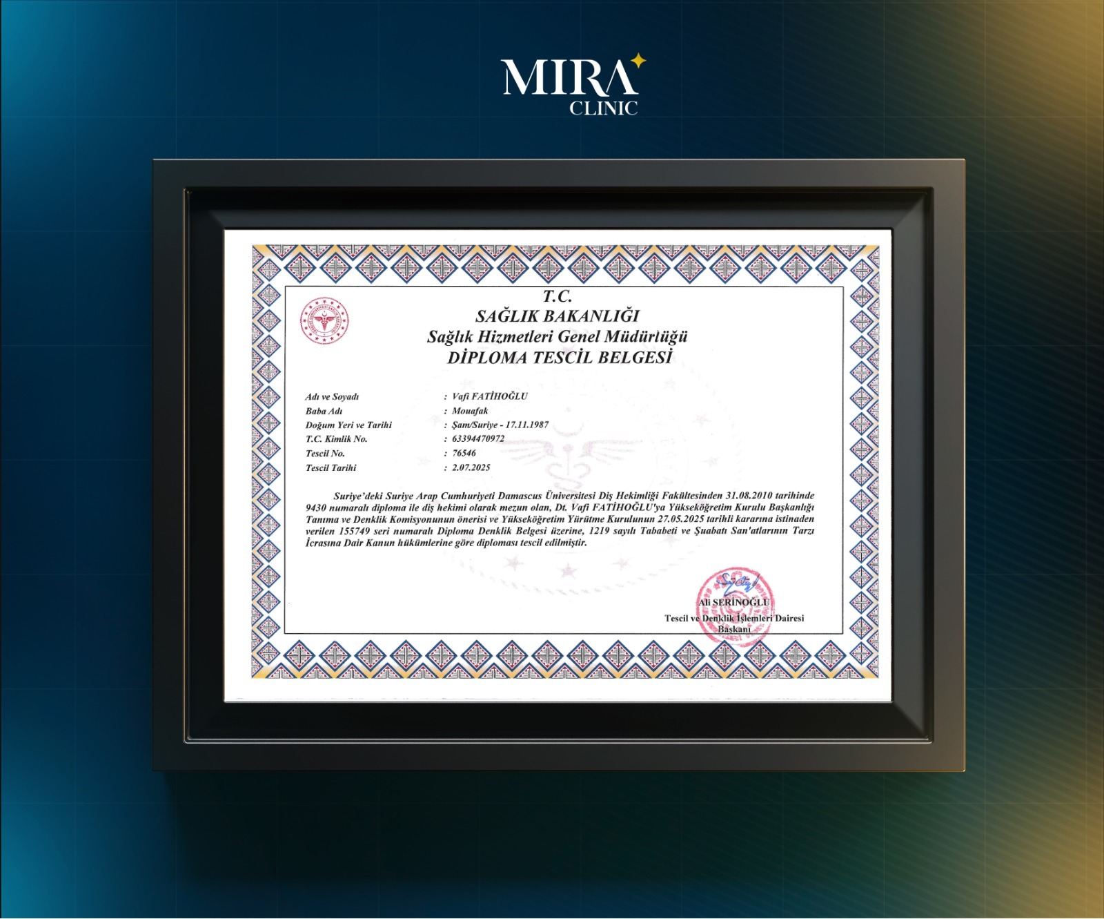 Certifications