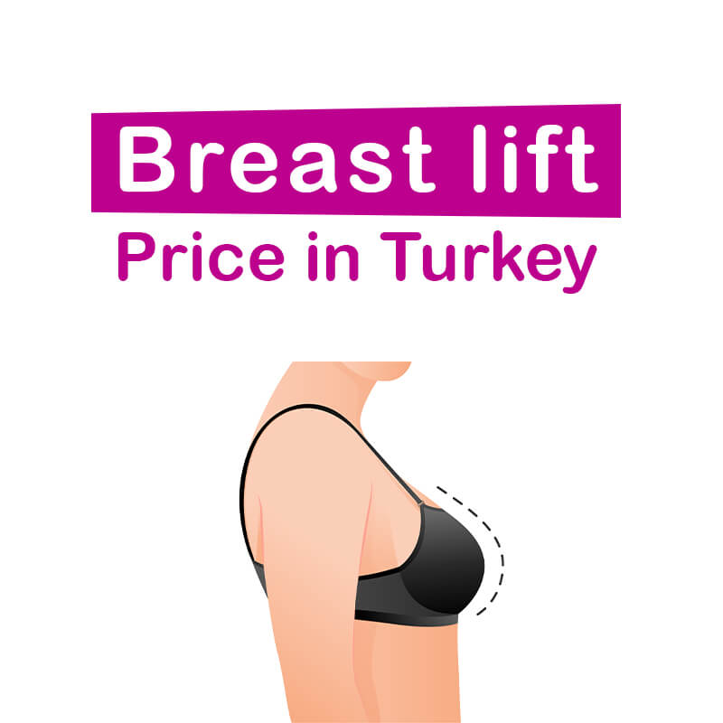 Breast lift price in Turkey