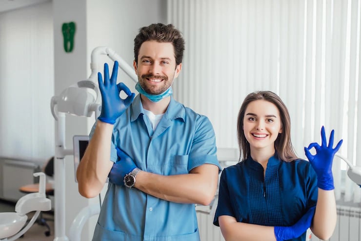 doctors in the the clinic